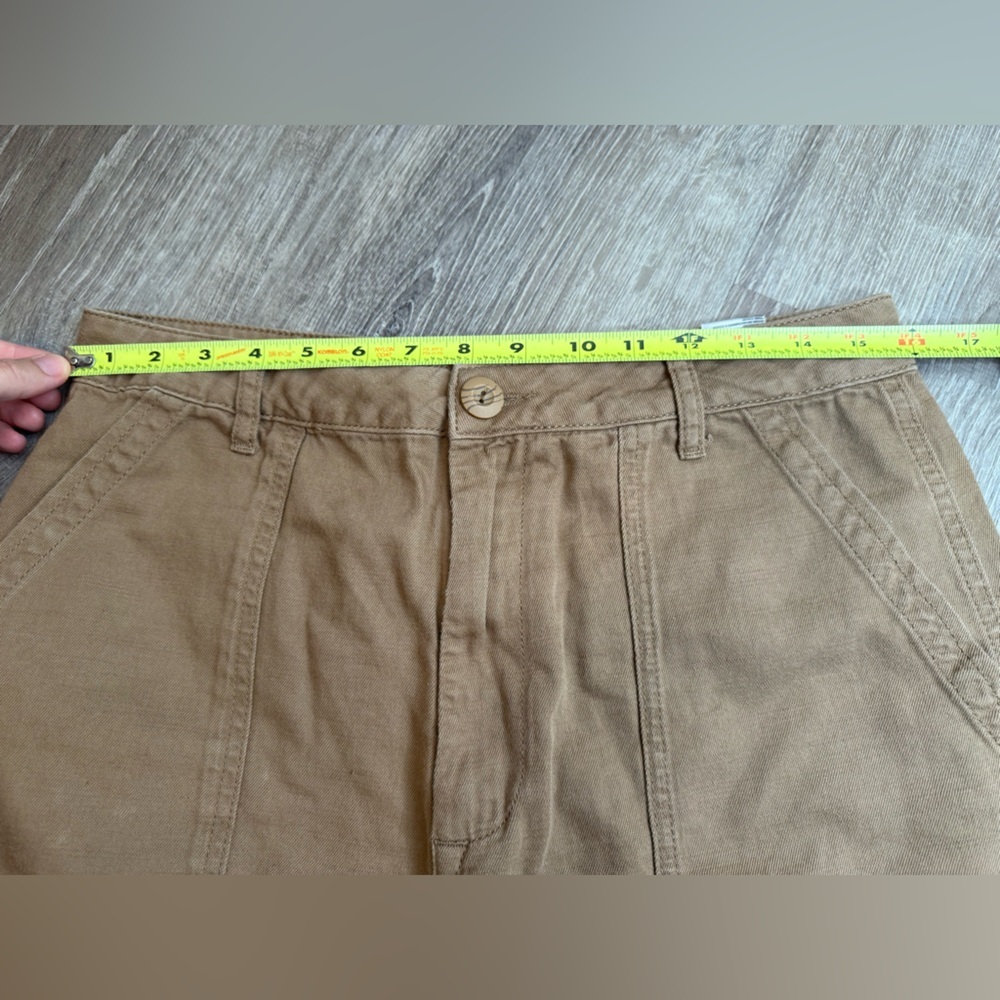 Urban Outfitters Loose Fit Cargo Pants Khaki Size 10 - Picture 5 of 7